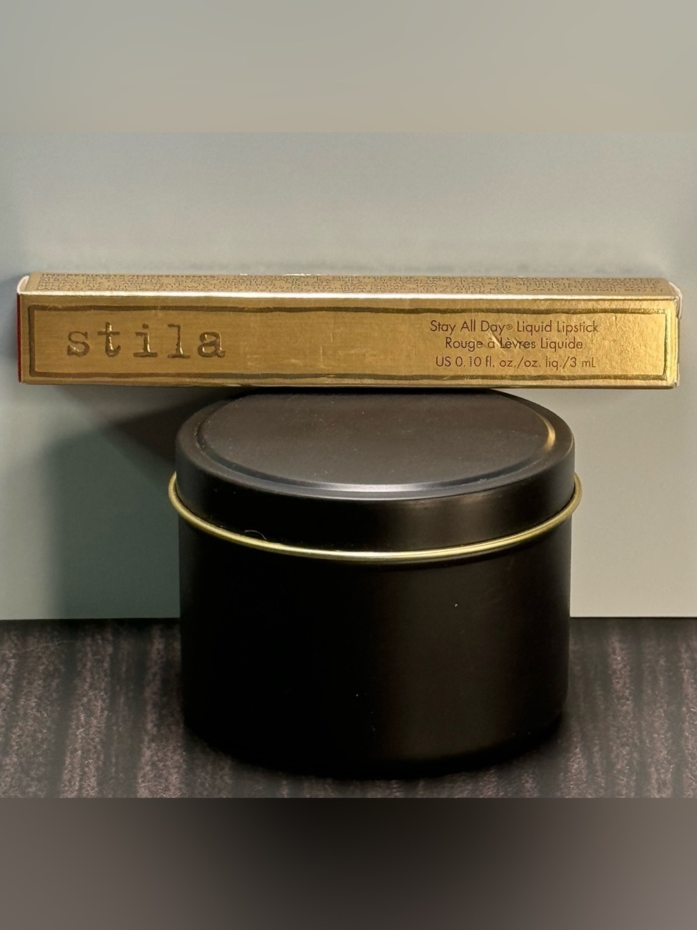 Stila Stay All Day Liquid Lipstick (fiery) NIB 3 ml / 0.10 fl oz